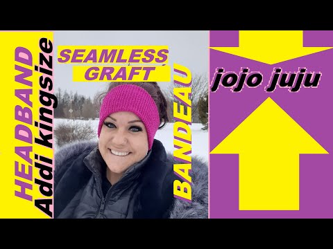 Видео: КАК СДЕЛАТЬ ПОВЯЗКУ НА ГОЛОВУ НА КРУГОВЯЗАЛЬНОЙ МАШИНЕ