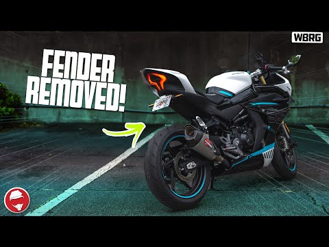 Видео: Есть CFMOTO 450 SS? Купите ЭТО прямо сейчас! | Комплект для удаления крыльев CFMOTO 450SS TST