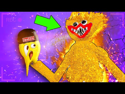 Видео: ОГНЕННЫЙ ХАГГИ УСТРОИЛ ПОЖАР! Нубастер