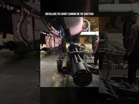 Видео: Установка пушки BRRRT на Warthog