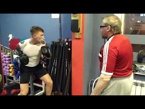 Видео: Макивара МБШ в боксе. Отзыв тренера по боксу Неробеева Владимира Михайловича