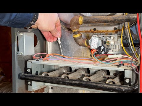 Видео: Как ПРАВИЛЬНО проверить датчик пламени печи | Goodman HVAC No Heat
