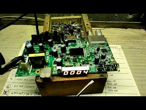 Видео: ТВ-тюнер Eurosky ES-19 Combo: ремонт