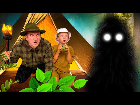 Видео: Сеня и Страшилки у костра на РЫБАЛКЕ