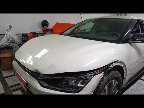 Видео: Kia EV6, 200+ за день, рихтування алюмінію