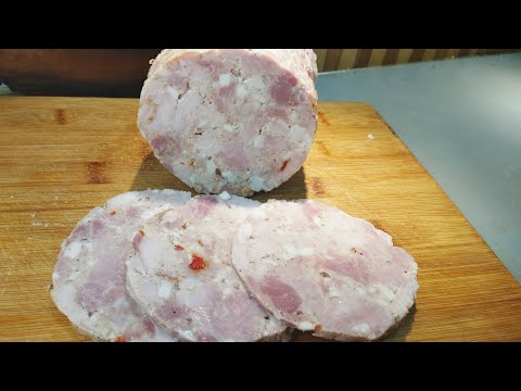Видео: 319 # Домашняя салями с копчёным беконом — просто, аутентично, вкусно и бюджетно — Yami Yami