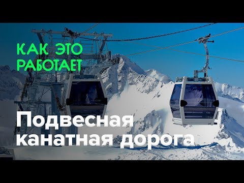 Видео: Как работает подвесная канатная дорога