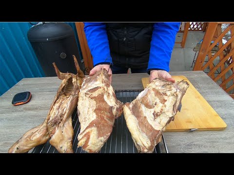 Видео: ГОРЯЧЕЕ КОПЧЕНИЕ .КОПТИМ РЁБРА И КРОЛИКА