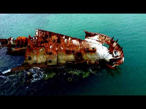 Видео: потъналият кораб Аурелия в Равда