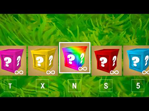 Видео: Fortnite Но у всех есть УДАЧНЫЕ БЛОКИ!