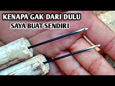 Видео: Как сделать иглы для подошв для обуви и сандалий из спиц от зонтика