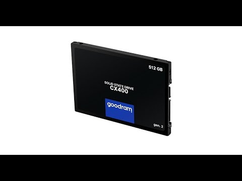 Видео: Распаковка SSD Goodram CX400 Gen.2 512GB 2.5" SATAIII 3D NAND TLC (SSDPR-CX400-512-G2) из Rozetka