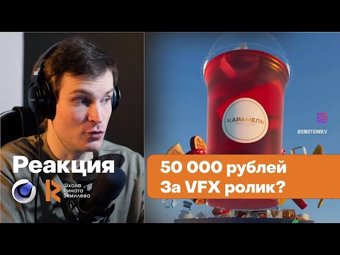 Видео: Коммерческие VFX ролики НОВИЧКОВ   Визуальные эффекты в Cinema 4D