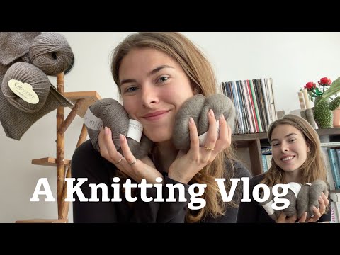 Видео: Видеоблог о вязании — осень уже здесь, начинаем новые проекты и заканчиваем свитер Эштер