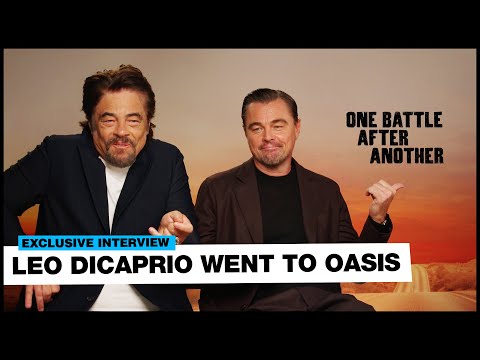 Видео: Лео Ди Каприо и Бенисио Дель Торо одержимы воссоединением Oasis и Radiohead