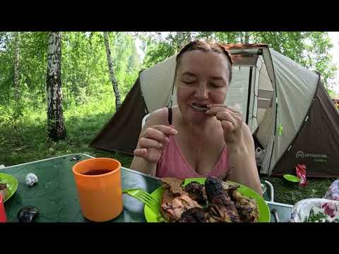 Видео: Второй день отдыха #mukbang #еда #вкусно 