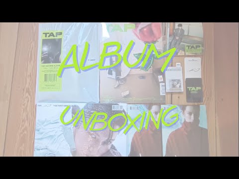 Видео: Unboxing Taeyong (NCT) 2nd Mini Album TAP & Ten (NCT) 1st Mini Album TEN | Распаковка соло альбомов