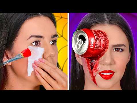 Видео: ФАНТАСТИЧЕСКИЙ МАКИЯЖ-ЧЕЛЛЕНДЖ 💄 Потрясающий урок