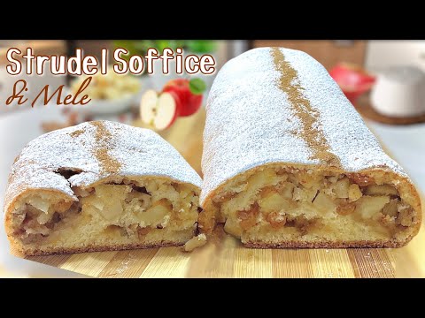 Видео: МЯГКИЙ ЯБЛОЧНЫЙ СТРУДЕЛЬ 🍎 Легкое тесто из сыра с рикоттой 🍎