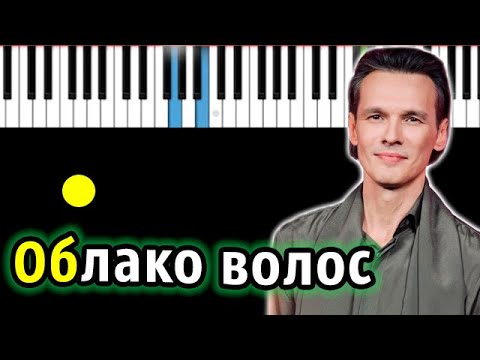 Видео: Влад Сташевский - Облако волос (cover Женя Белоусов) | Piano_Tutorial | Разбор | КАРАОКЕ | НОТЫ