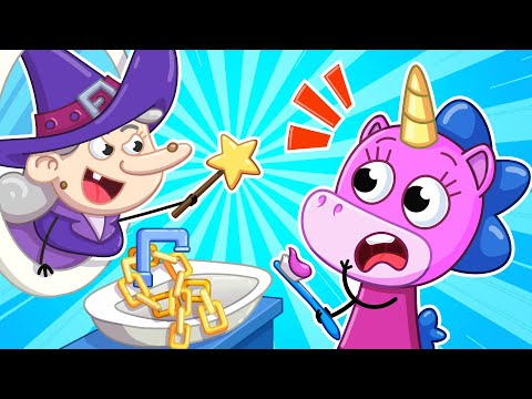 Видео: Ведьма вернулась | Хэллоуин приближается🧙‍♀️🧹| Крошка Мими 🦄