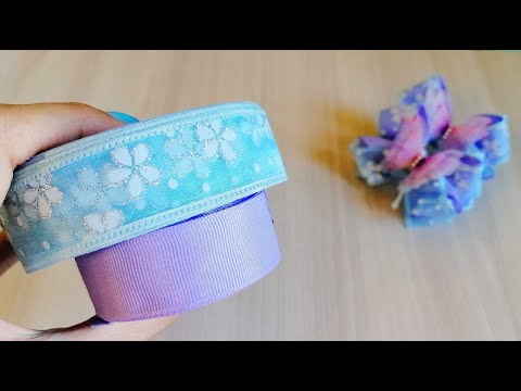 Видео: Летние нежные воздушные бантики бабочки