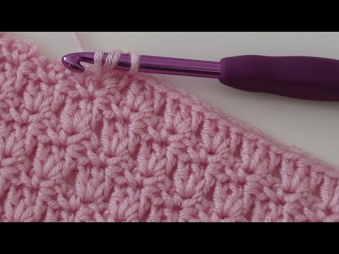 Видео: простой и бесплатный узор детского одеяла крючком для начинающих 2022 - Как связать одеяло крючком