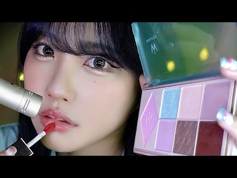 Видео: ASMR Выполнение ежедневного макияжа японкой💄