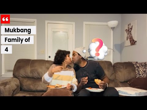 Видео: Мукбанг ||кормим нашу семью из 4 человек|Остались дома мама, 2 сына и мой муж||