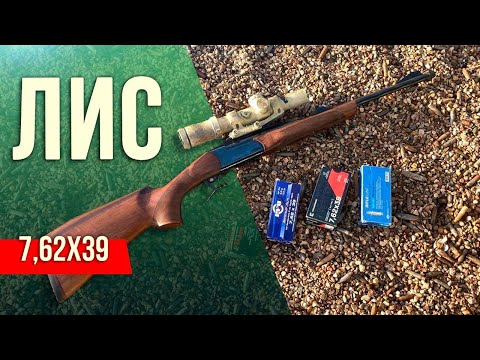 Видео: Лис под патрон 7,62Х39. Впервые на YouTube!
