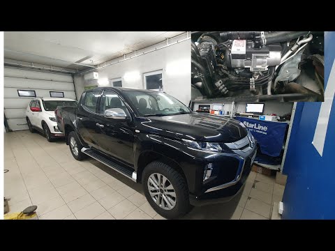 Видео: Установка Бинар 5s на mitsubishi L200