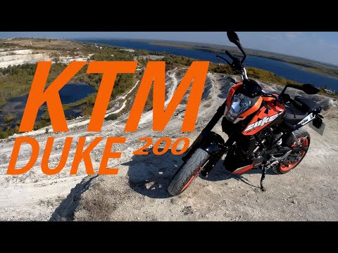 Видео: KTM duke 200 обзор