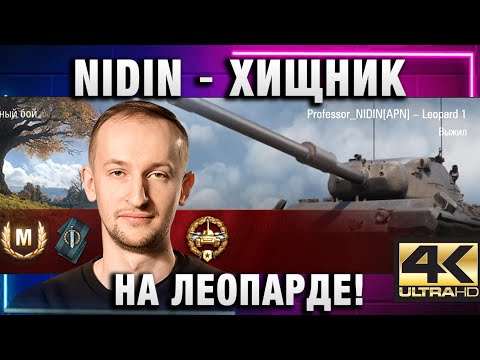 Видео: NIDIN ● ХИЩНИК НА ЛЕОПАРДЕ! ● 4K