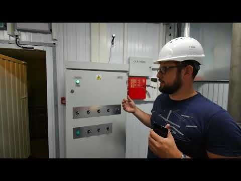 Видео: Азотная установка контейнерного типа для компании "Данафлекс"