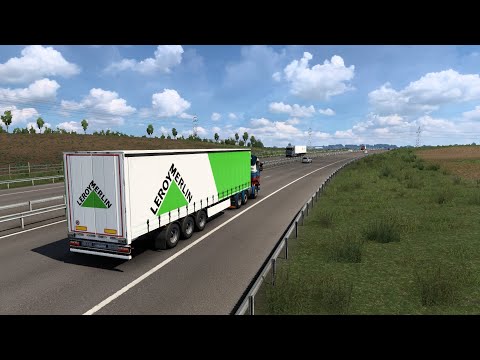 Видео: ETS 2 - Пробки, ДТП, опоздание #26