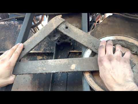 Видео: ✅💯Про це має знати кожен комбайнер‼️Комбайн Нива СК-5 саморобний натяжний механізм ходового ремня✅