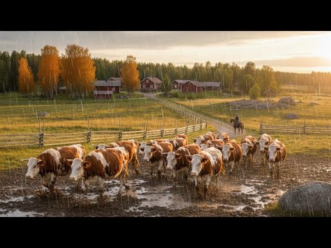 Видео: Не ожидал, что всё пойдёт так… Большое переселение Коров! Начало пути 🐄 (Часть 1)