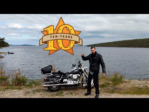 Видео: Harley-Davidson Road King 1997 - 10 лет совместной жизни!