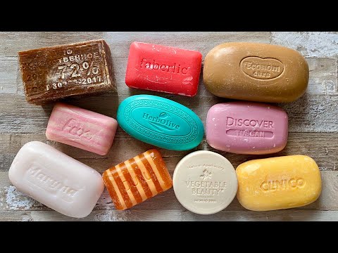 Видео: ASMR Soap cutting | Soap Carving|Резка мыла  | ASMR