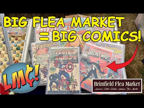 Видео: Изобилие комиксов на одном из САМЫХ БОЛЬШИХ блошиных рынков НА ЗЕМЛЕ!