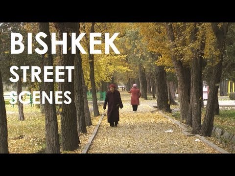 Видео: HD | Kyrgyzstan | Bishkek | Street Scenes - На улицах Бишкека | Кыргызстан