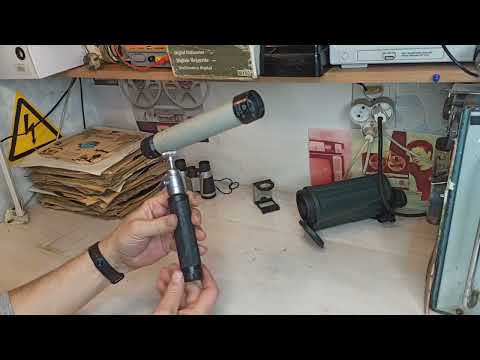 Видео: Зрительная труба из СССР "Турист-5 20х30". Несоответствие названия, или обман покупателя??!...)