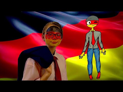 Видео: Как рисовать CountryHumans. Выпуск 5 /  Германия