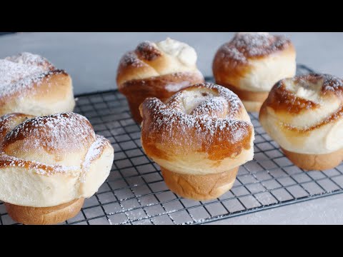 Видео: ПОТРЯСАЮЩИЕ ТВОРОЖНЫЕ Булочки - НЕРЕАЛЬНО ВКУСНЫЕ БУЛОЧКИ КАК ПУХ!