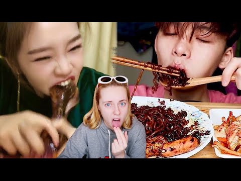 Видео: 🍝МУКБАНГИ ЗАШЛИ СЛИШКОМ ДАЛЕКО 🍿реакция на асмр и мукбанг корейцев