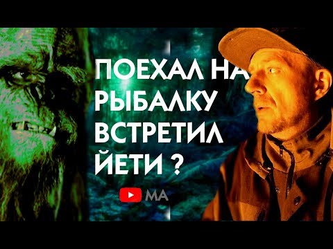 Видео: Поехал на рыбалку встретился с йети?