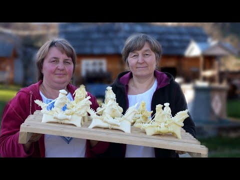 Видео: Дві сестри роблять Величні СИРНІ КОНИКИ у селі Брустури! Традиційне СИРНЕ МИСТЕЦТВО в Карпатах