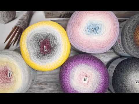 Видео: Обзор Yarnart Flowers Alpaca - зимняя радость от известной фабрики!