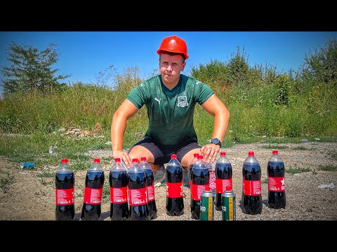 Видео: КОЛА + ГАЗ = РАКЕТА | 10 ЛИТРОВ