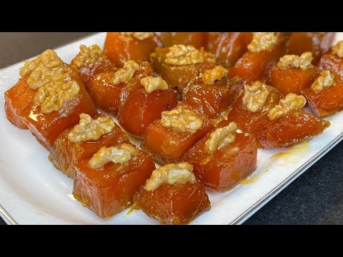 Видео: КАК ВКУСНО! Вы ещё не пробовали такой тыквенный десерт 💯Рецепт десерта из карамелизированной тыквы